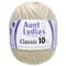 6 Pack: Aunt Lydia's® Classic Natural Crochet Thread™